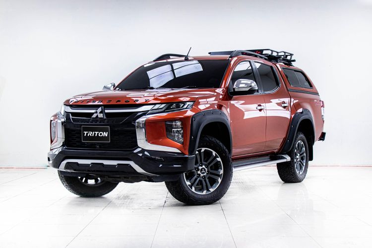 รถ Mitsubishi Triton 2.4 GT Plus สี ส้ม
