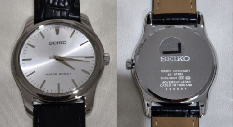 เงิน SEIKO SCXP031 สินค้าใหม่จากประเทศญี่ปุ่นแท้ พร้อมใบรับประกัน
