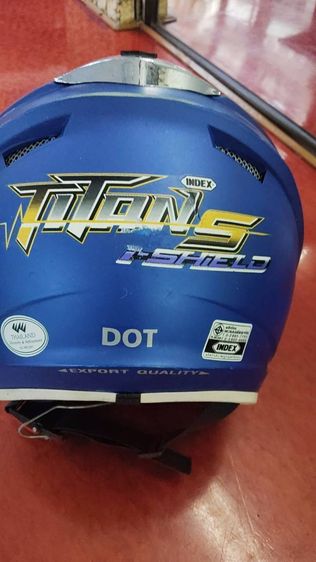 หมวกกันน็อค INDEXรุ่นTITAN5ishieldสามร้อยส่งได้ ทัก0813195660 รูปที่ 2