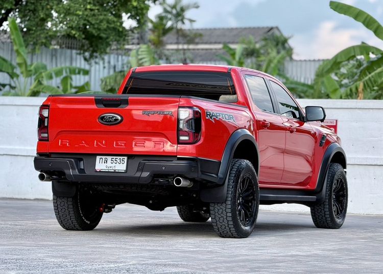 Ford Ranger 2023 Raptor 3.0 4WD Pickup เบนซิน ไม่ติดแก๊ส เกียร์อัตโนมัติ ส้ม รูปที่ 4