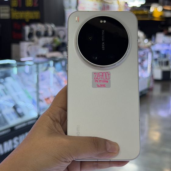 Xiaomi 17 Ultra สีขาว เครื่องศูนย์ สภาพสวยมากๆ จอ6.9นิ้ว แรม16รอม512 Snap8 Elite Gen5 กล้องLEICA 200ล้าน ประกันศูนย์ยาวๆถึง06/70 🔥🔥 รูปที่ 2