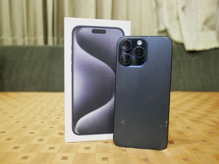 ขาย iPhone 15 Pro Max (256 GB) สี Blue Titanium รูปที่ 2