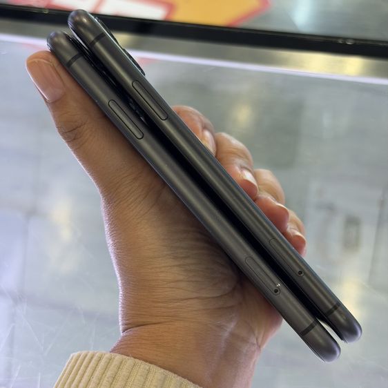 iPhone11 128GB สีดำ เครื่องศูนย์ โมเดลTH สภาพสวยมากๆ สุขภาพแบต100% 🥰🥰 รูปที่ 4