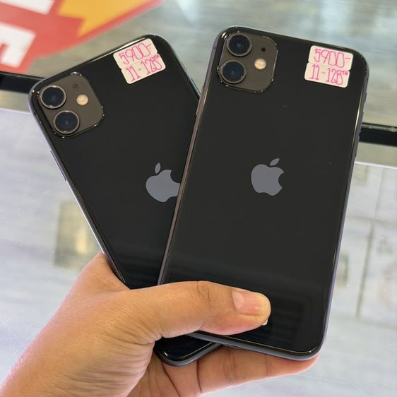 iPhone11 128GB สีดำ เครื่องศูนย์ โมเดลTH สภาพสวยมากๆ สุขภาพแบต100% 🥰🥰 รูปที่ 2