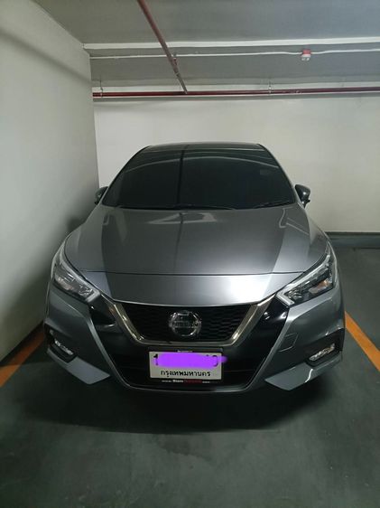 Nissan Almera 2020 1.0 VL Sedan เบนซิน เกียร์อัตโนมัติ เทา รูปที่ 2