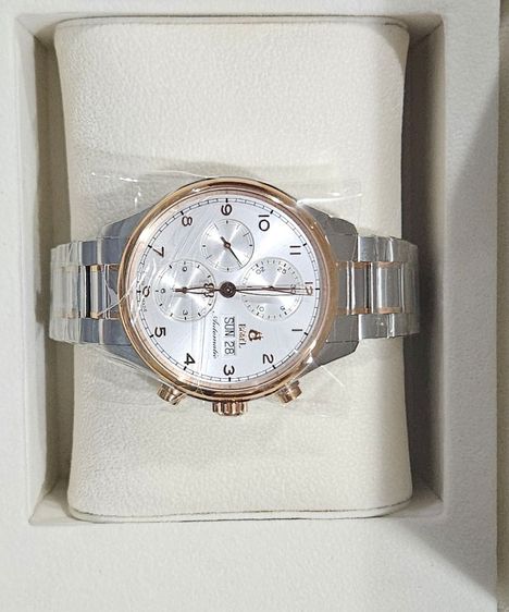 ERNEST BOREL  Automatic Chronograph Day Date swiss made รูปที่ 12