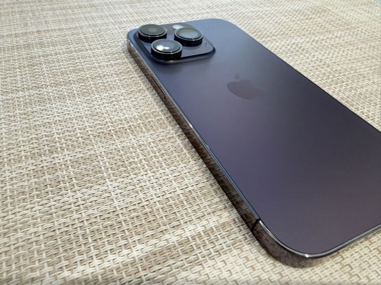 iPhone 14 Pro สีม่วง 256 เครื่องสวย  กล้องเปลี่ยนแล้วขึ้นชิ้นส่วน รูปที่ 4
