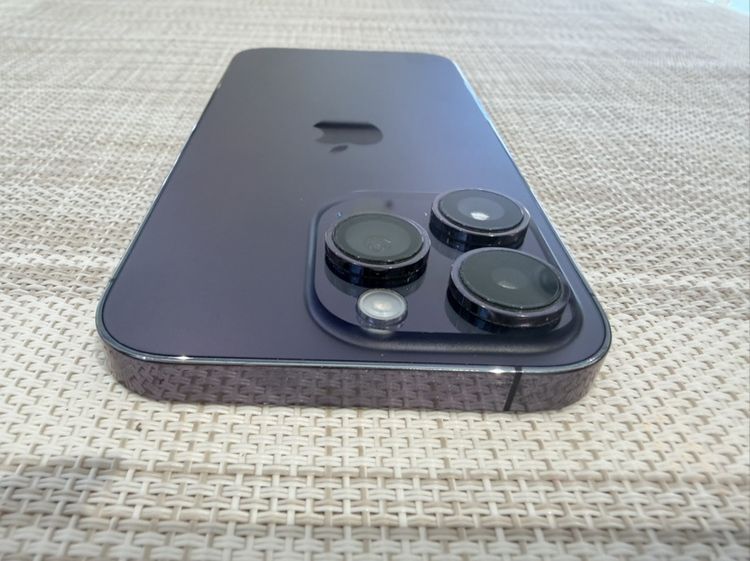 iPhone 14 Pro สีม่วง 256 เครื่องสวย  กล้องเปลี่ยนแล้วขึ้นชิ้นส่วน รูปที่ 5