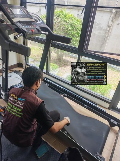 ช่างเปลี่ยนพื้นกระดานลู่วิ่งไฟฟ้าIrontec galaxy ช่างซ่อมลู่วิ่งไฟฟ้าวัชรพล ซ่อมได้ทุกรุ่น ทุกยี่ห้อ ทุกอาการ บริการถึงบ้านท่านทั่วไทย รูปที่ 8