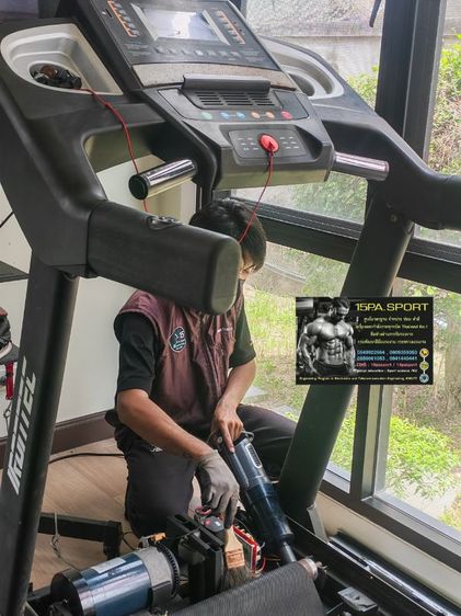 ช่างเปลี่ยนพื้นกระดานลู่วิ่งไฟฟ้าIrontec galaxy ช่างซ่อมลู่วิ่งไฟฟ้าวัชรพล ซ่อมได้ทุกรุ่น ทุกยี่ห้อ ทุกอาการ บริการถึงบ้านท่านทั่วไทย รูปที่ 6