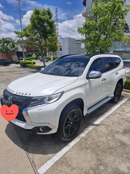 Mitsubishi Pajero Sport 2019 2.4 Elite Edition 2WD Utility-car ดีเซล ไม่ติดแก๊ส เกียร์อัตโนมัติ ขาว รูปที่ 3