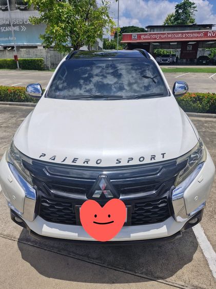 Mitsubishi Pajero Sport 2019 2.4 Elite Edition 2WD Utility-car ดีเซล ไม่ติดแก๊ส เกียร์อัตโนมัติ ขาว รูปที่ 2