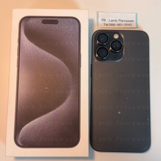 iPhone 15 Pro Max 256 GB สี Black Titanium