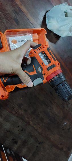 ปล่อยต่อแพ็คคู่เครื่องมือช่าง DIY สภาพสวยกริ๊บ ใช้น้อย เจ้าของขายเองครับ (สว่านกระแทกไร้สาย Pumpkin + เครื่องเจียรสาย Kanto) รูปที่ 3