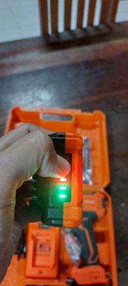 ปล่อยต่อแพ็คคู่เครื่องมือช่าง DIY สภาพสวยกริ๊บ ใช้น้อย เจ้าของขายเองครับ (สว่านกระแทกไร้สาย Pumpkin + เครื่องเจียรสาย Kanto) รูปที่ 8
