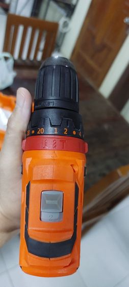 ปล่อยต่อแพ็คคู่เครื่องมือช่าง DIY สภาพสวยกริ๊บ ใช้น้อย เจ้าของขายเองครับ (สว่านกระแทกไร้สาย Pumpkin + เครื่องเจียรสาย Kanto) รูปที่ 4