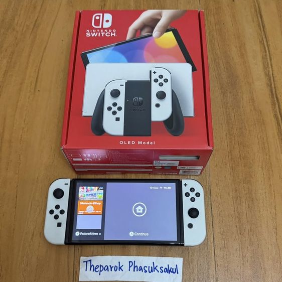 Nintendo Switch OLED สีขาว รูปที่ 4