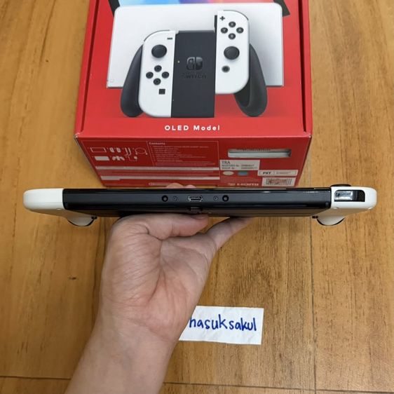 Nintendo Switch OLED สีขาว รูปที่ 3