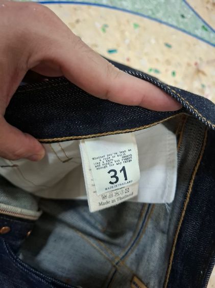 กางเกงยีนส์ 74 denim รุ่น 17oz ผ้าสลาฟ รูปที่ 4