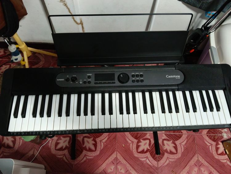 Casio LK-S450 พร้อมอะแดปเตอร์แท้ + ขาตั้งCasio  + แป้นเหยียบ Sustain