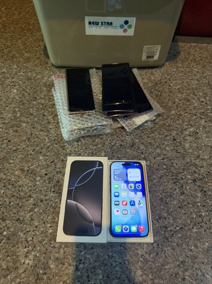 iPhone 128 GB ขายไอโฟน16ProสีSpace Black 128กิ๊กสูนTrueมีกล่องไร้รอยตกใช้งานดีถูกมากกกก