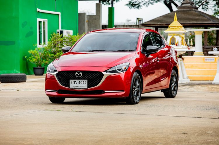 Mazda Mazda 2 2020 1.3 Skyactiv-G S Leather Sedan Sedan เบนซิน เกียร์อัตโนมัติ แดง