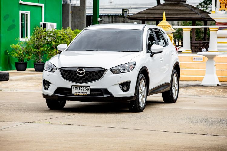 Mazda Cx-5 2.2XDL Awd สีขาว รุ่นท๊อปสุด ปี2014 3กย9256