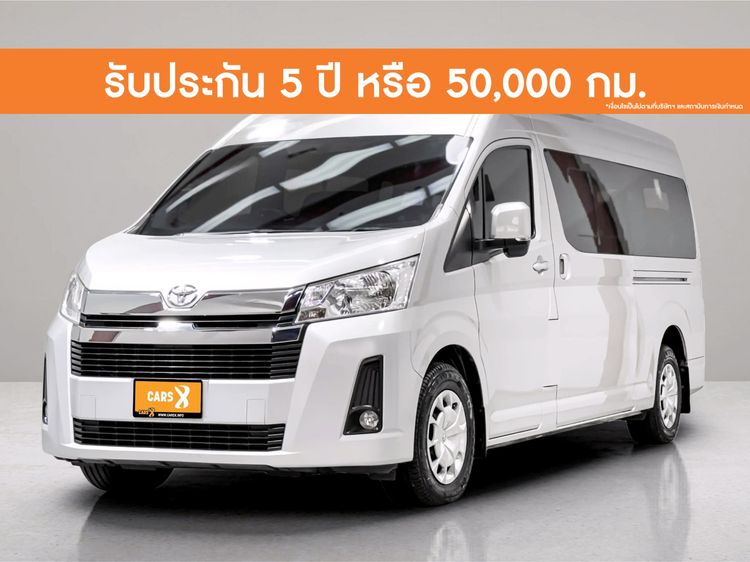 Toyota Commuter 2019 2.8 Van ดีเซล ไม่ติดแก๊ส เกียร์อัตโนมัติ บรอนซ์เงิน