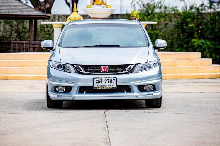 Honda Civic 2012 1.8 E i-VTEC Sedan เบนซิน เกียร์อัตโนมัติ ฟ้า รูปที่ 2