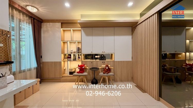 ทาวน์โฮม 3 ชั้น 21.3 ตร.ว. หมู่บ้านอารียาแมนดารีน่า เอกมัย-รามอินทรา ซอย2 ซอยสุคนธสวัสดิ์19 ถนนสุคนธสวัสดิ์ ถนนซอยสุคนธสวัสดิ์19 เขตลาดพร้าว รูปที่ 4