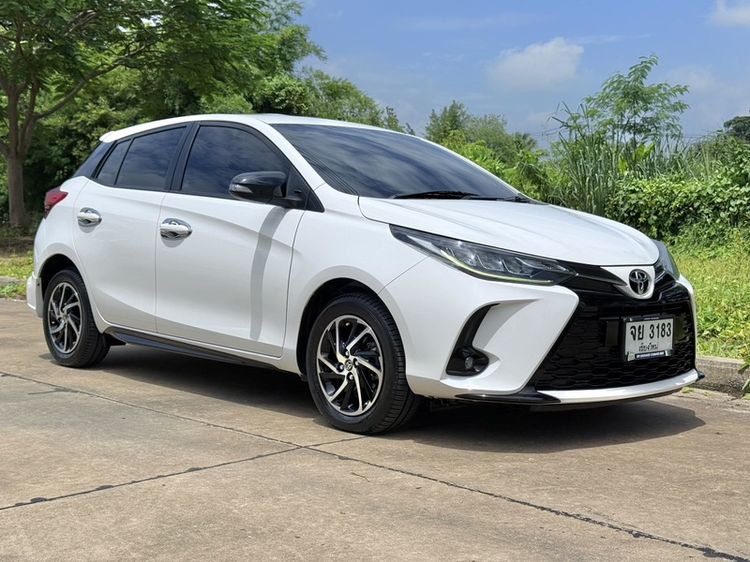 Toyota Yaris 2020 1.2 Sport Sedan ดีเซล เกียร์อัตโนมัติ ขาว รูปที่ 2