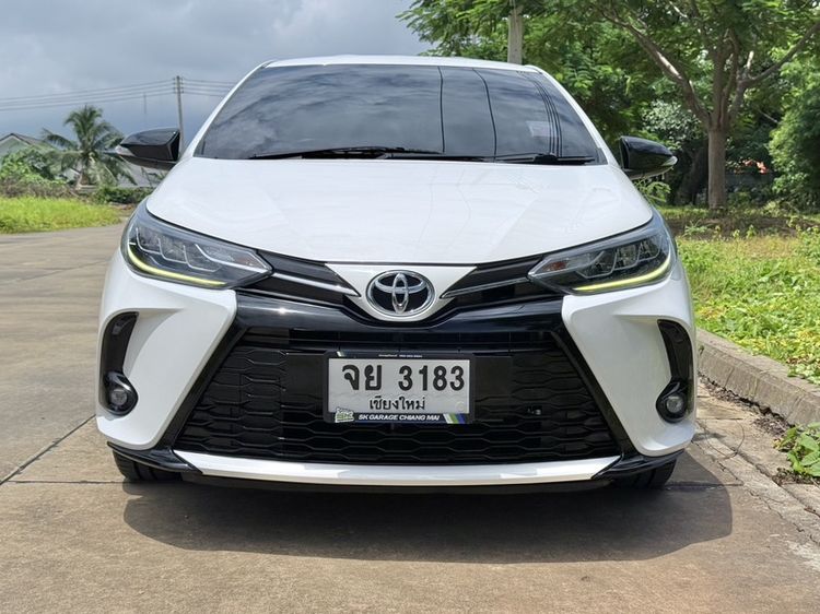 Toyota Yaris 2020 1.2 Sport Sedan ดีเซล เกียร์อัตโนมัติ ขาว