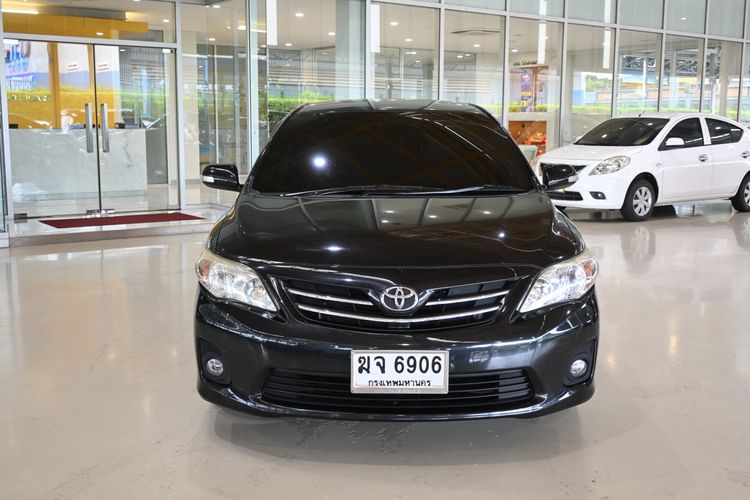 Toyota Altis 2012 1.6 E Sedan เบนซิน ไม่ติดแก๊ส เกียร์อัตโนมัติ ดำ รูปที่ 2