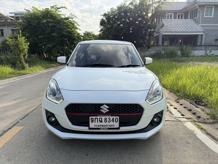 Suzuki Swift 2019 1.2 GLX Sedan เบนซิน ไม่ติดแก๊ส เกียร์อัตโนมัติ ขาว