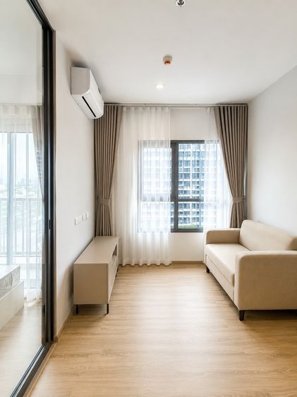 Sena Development ไม่อนุญาต ตกแต่งครบ 2025 ปล่อยเช่าเอง ห้องใหม่ แต่งครบ Niche Mono Bangpo ✨ 1 ห้องนอน 28 ตร.ม ✨ RentNex By SENA รูปที่ 3