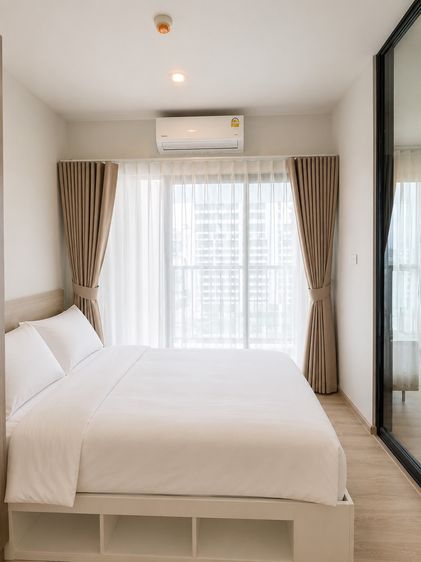 Sena Development ไม่อนุญาต ตกแต่งครบ 2025 ปล่อยเช่าเอง ห้องใหม่ แต่งครบ Niche Mono Bangpo ✨ 1 ห้องนอน 28 ตร.ม ✨ RentNex By SENA รูปที่ 4