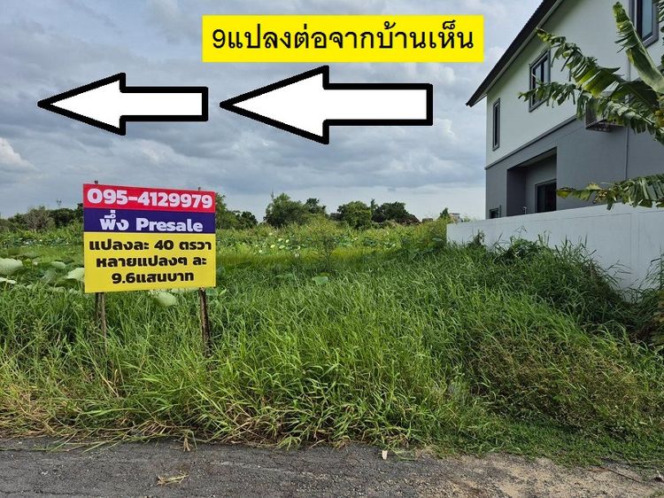 ขายที่ดินจัดสรรพิเศษแปลงจัดสรรพหลโยธิน 54ทับ1 แยก 843 (ซอยตาลเดี่ยว) แปลงพิเศษ 40 ตารางวา ไม่ถึงล้าน 9.6 แสนทำพิเศษมาเพื่อทุกท่านซื้อทำบ้านไ รูปที่ 2