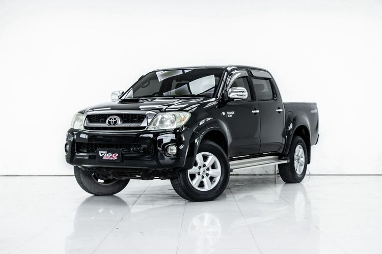 รถ Toyota Hilux Vigo 2.5 E Prerunner สี ดำ