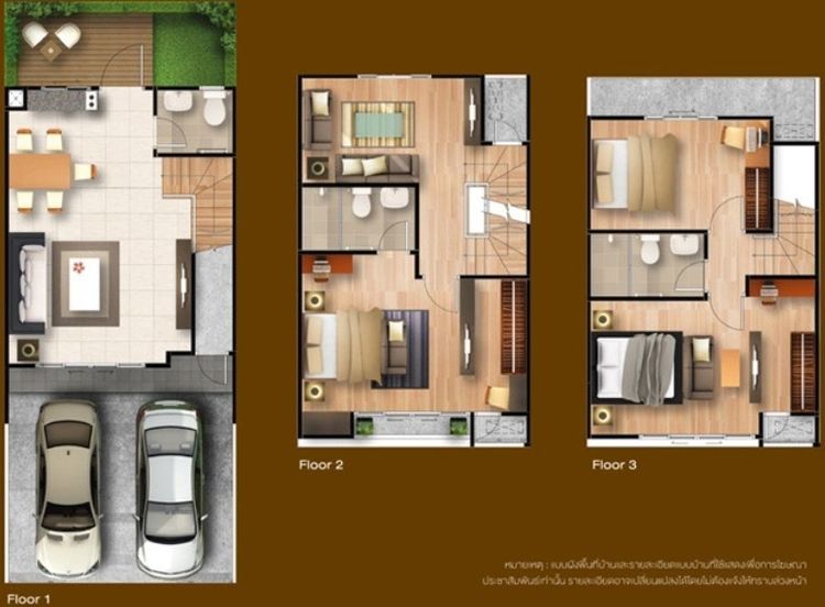 Pruksa ไม่มี 2016 ขายทาวน์โฮม 3 ชั้น มือสอง THE CONNECT UP 3 เฉลิมพระเกียรติ 67 บ้านสวย ทำเลดี เดินทางสะดวก ใกล้ถนนเฉลิมพระเกียรติ ร.9 รูปที่ 2