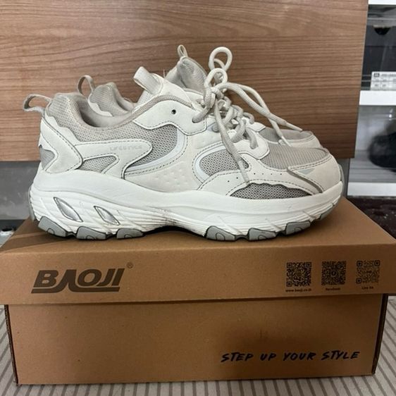รองเท้าออกกำลังกาย อื่นๆ ขาว รองเท้าผ้าใบ Baoji