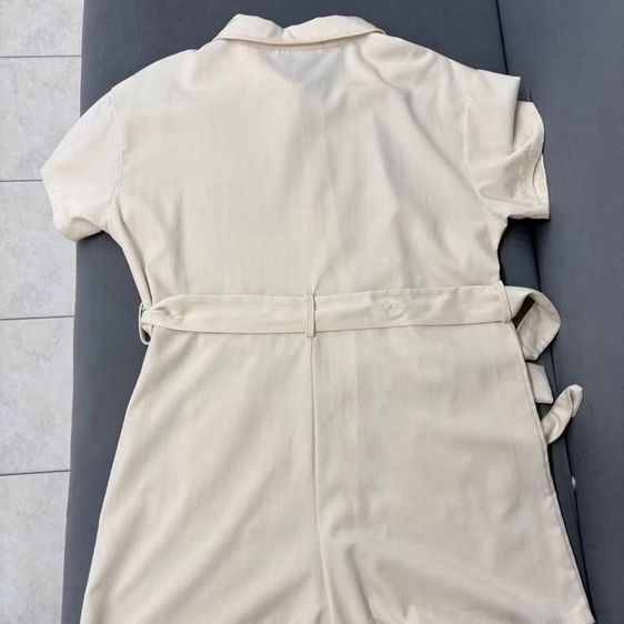 จั๊มสูท Pradap สีครีม Size S M รูปที่ 2