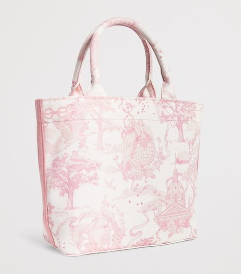 New Harrods Small Toile Print Tote Bag ของแท้💗💗ของใหม่ รูปที่ 3