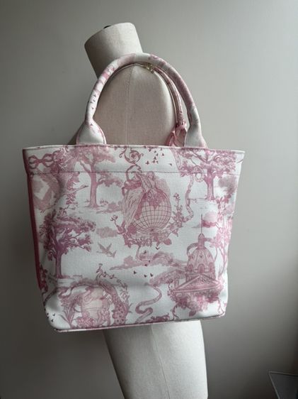 New Harrods Small Toile Print Tote Bag ของแท้💗💗ของใหม่ รูปที่ 2