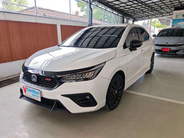 Honda City 2024 1.5 e:HEV RS Sedan เบนซิน ไม่ติดแก๊ส เกียร์อัตโนมัติ ขาว รูปที่ 3