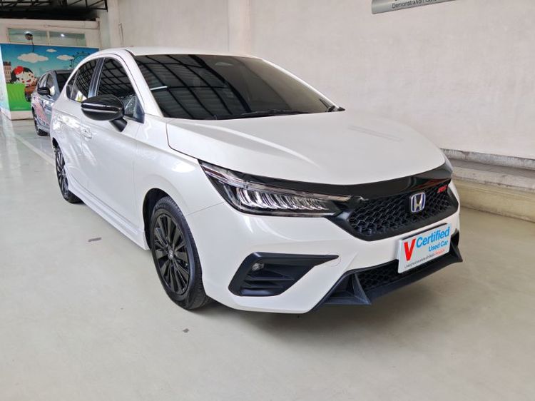 Honda City 2024 1.5 e:HEV RS Sedan เบนซิน ไม่ติดแก๊ส เกียร์อัตโนมัติ ขาว รูปที่ 4