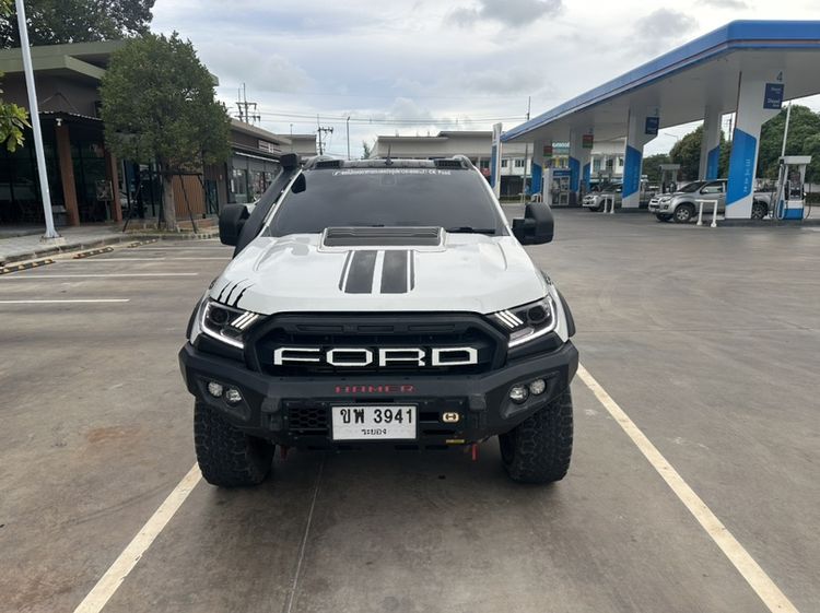 รถ Ford Ranger 3.2 Wildtrak 4WD สี ขาว