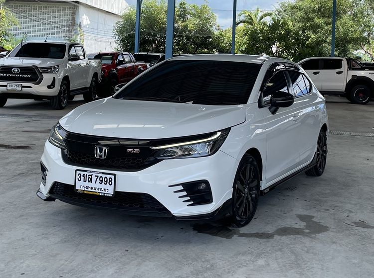 Honda City รุ่น 1.0 RS Hatchback สีขาว ปี 2021