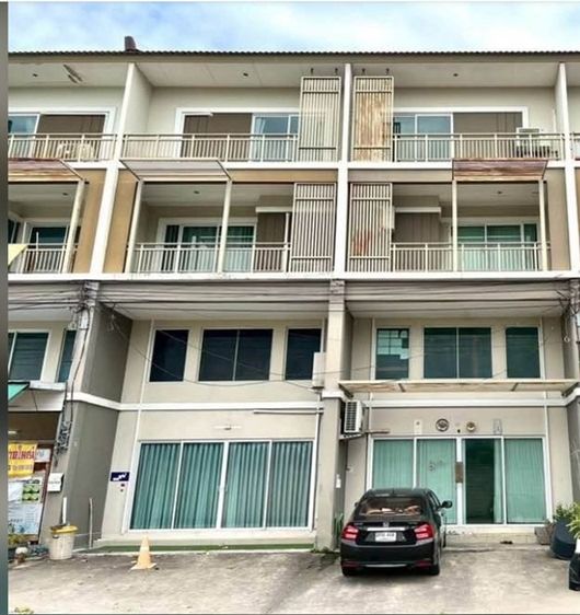 ขายอาคารพาณิชย์ 3.5 ชั้น 2 คูหาติดกัน พฤกษาวิลเลจ ซีนเนอรี่ บางใหญ่ ทำเลค้าขาย ใกล้เซ็นทรัล เวสต์เกต และ MRT สถานีตลาดบางใหญ่
