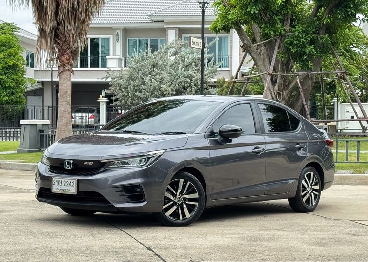Honda City 2022 1.5 e:HEV RS Sedan ไฮบริด ไม่ติดแก๊ส เกียร์อัตโนมัติ เทา