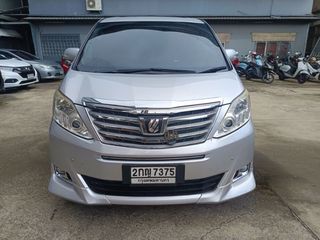 รถยนต์ toyota alphard ปี2012